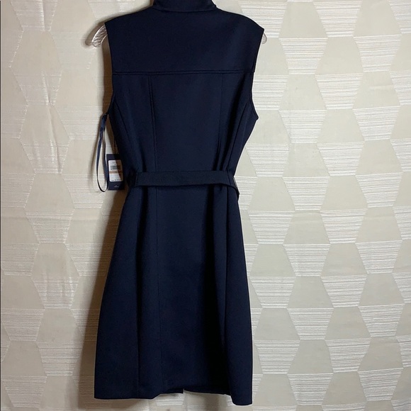 Tommy Hilfiger Womens Front Zip Mock Neck Dress - Picture 2 of 6